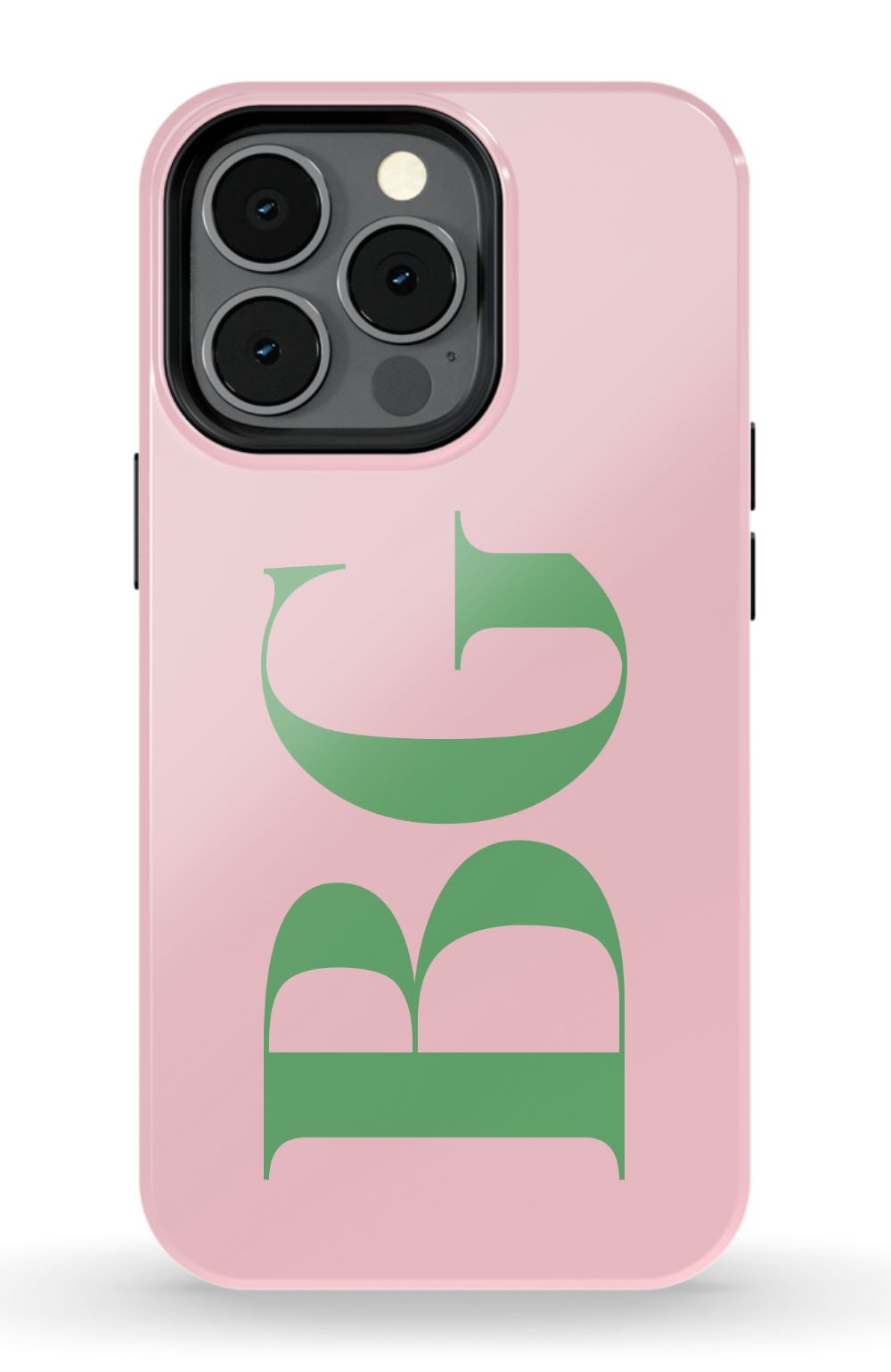 BUBBLEGUM LIME Monogram Phone Case Admin