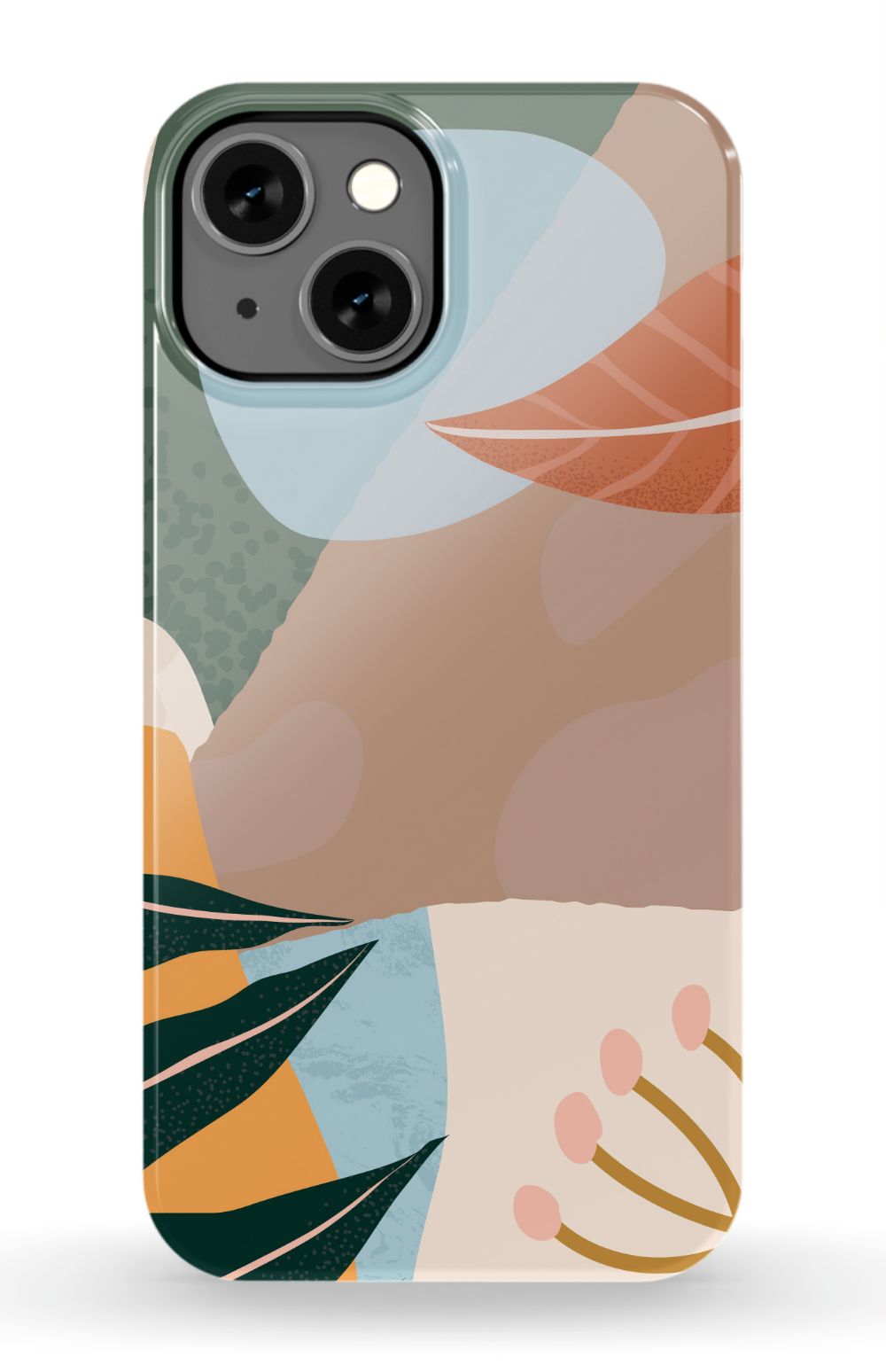 Abstract Plants iPhone Case