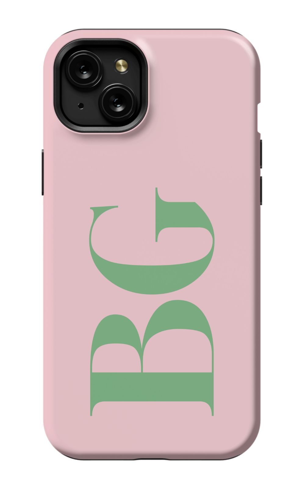 BUBBLEGUM LIME Monogram Phone Case Admin