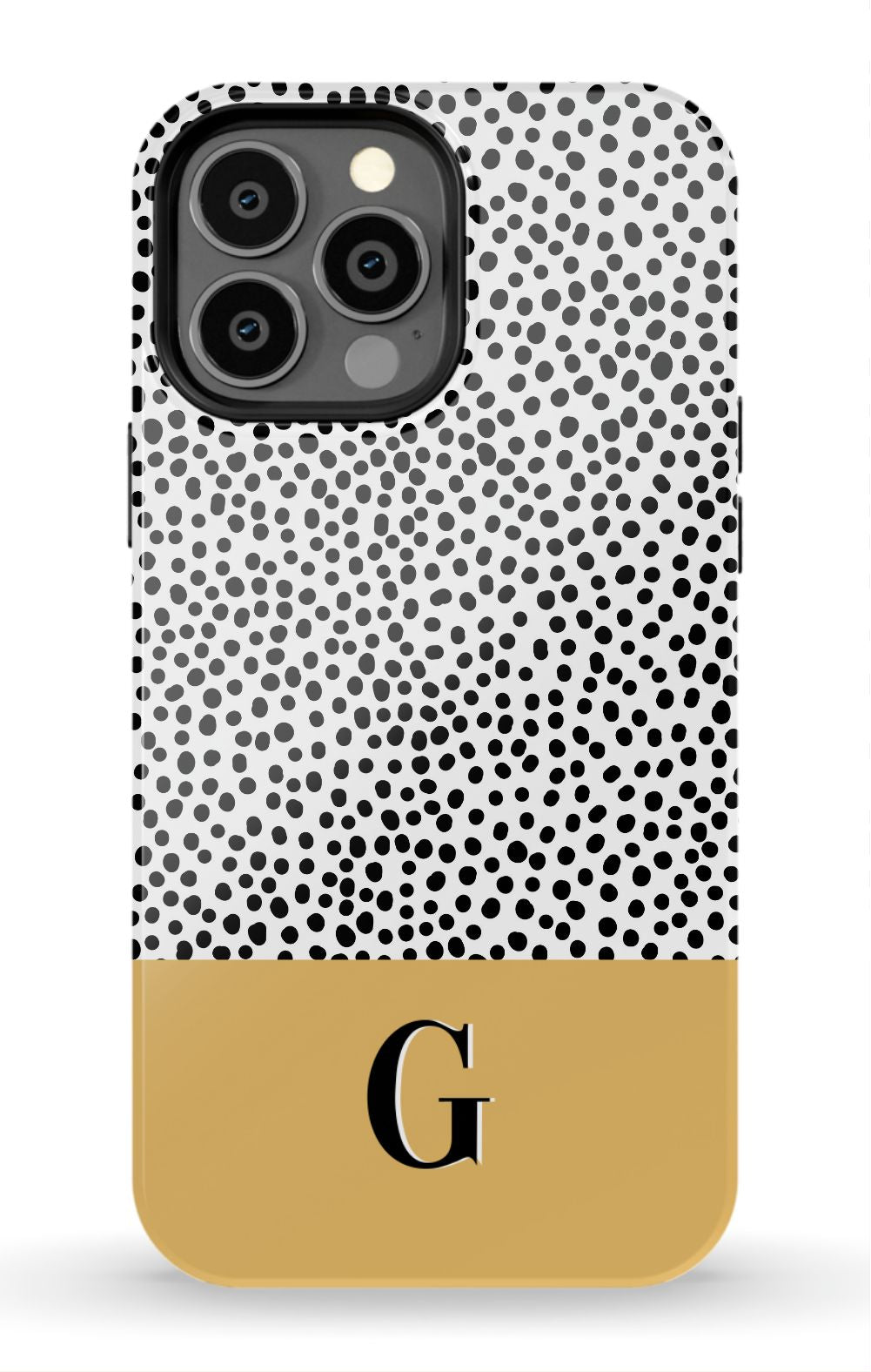 HARVEST GOLD DOTS Phone Case