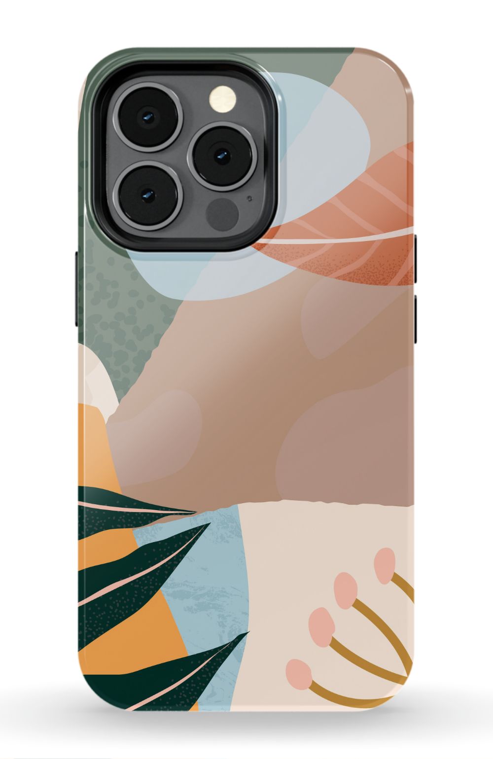 Abstract Plants iPhone Case