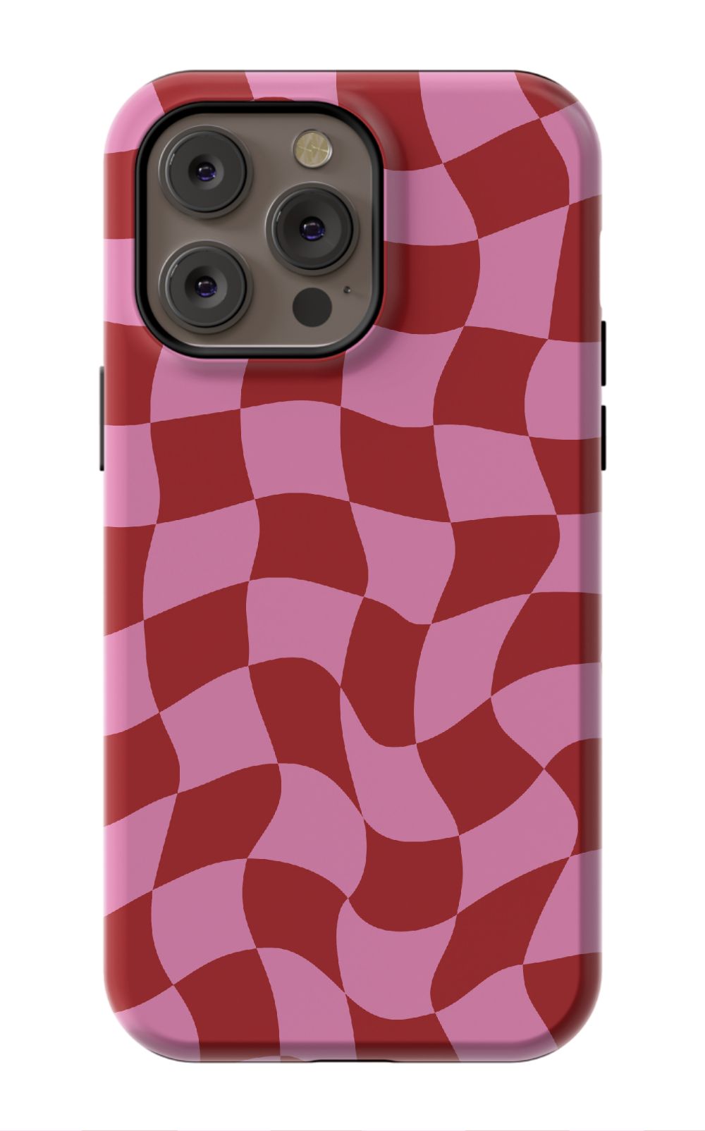 Trippy Checkers iPhone Case