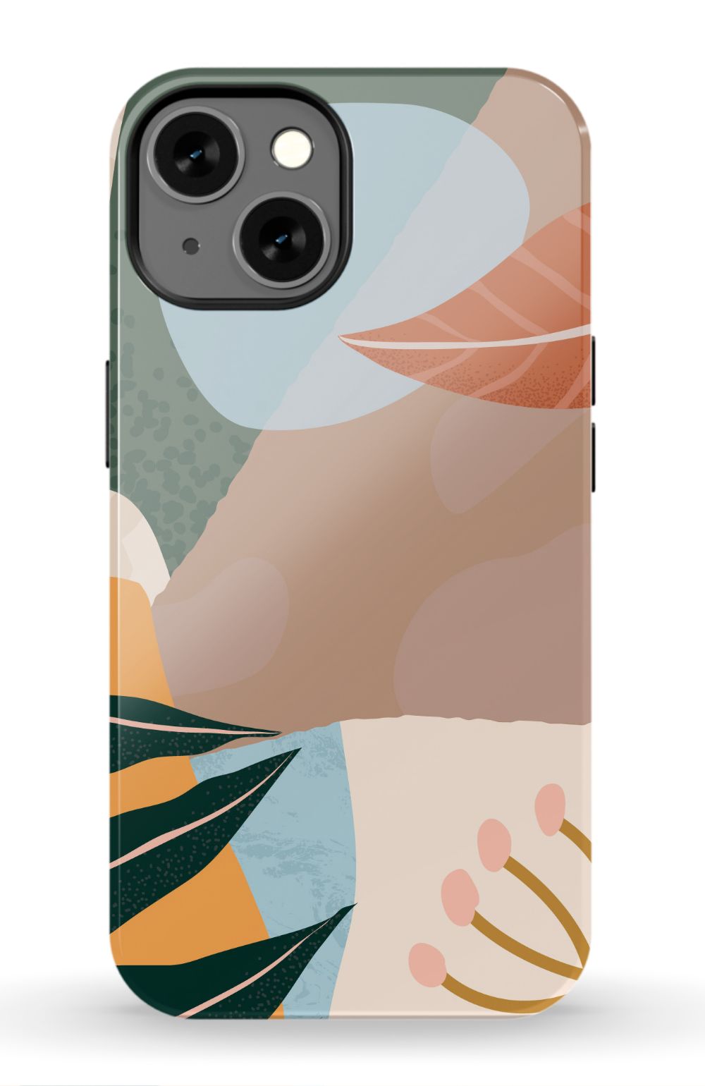 Abstract Plants iPhone Case