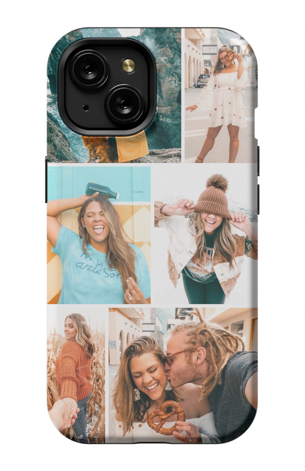 Photo Collage Phone Case - Scatter Collage 2
