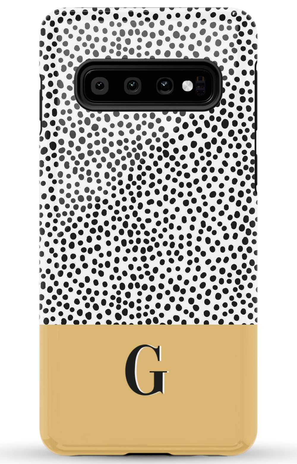 HARVEST GOLD DOTS Phone Case