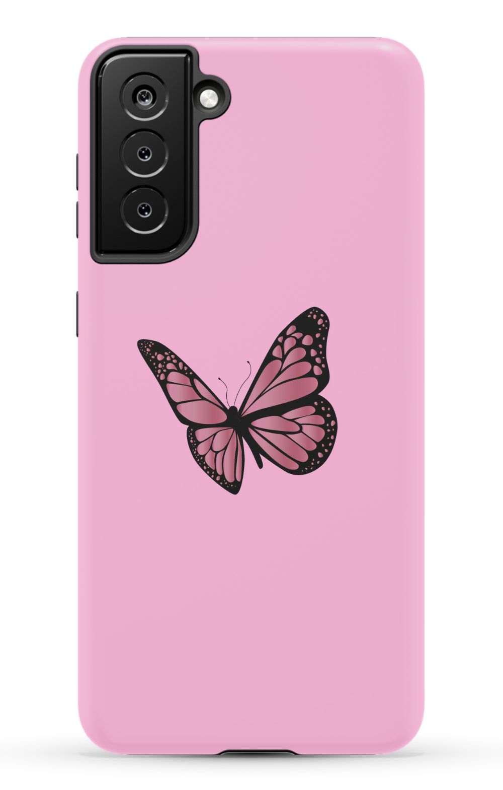 Pink Aesthetic Butterfly Samsung Phone Case