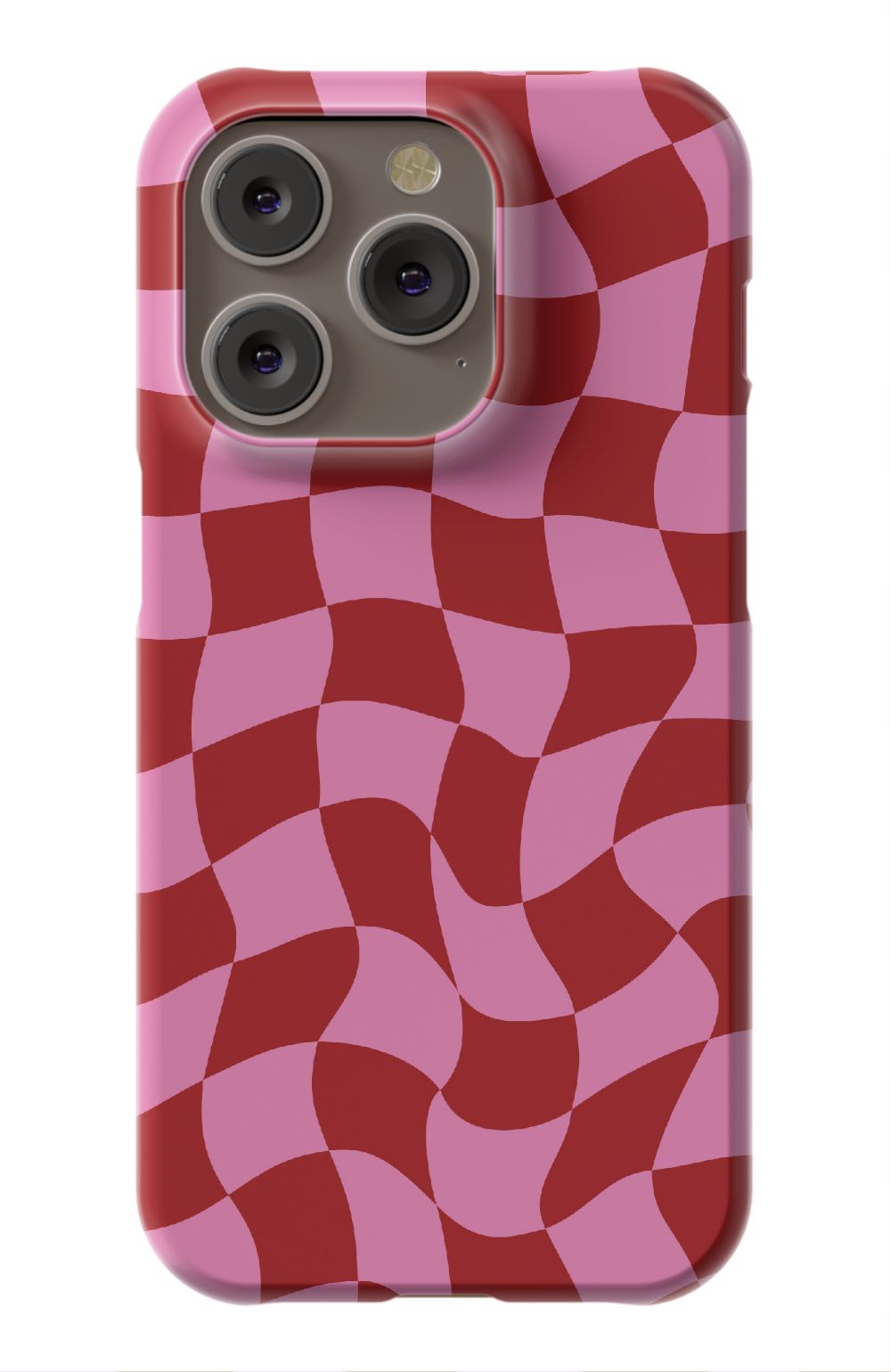 Trippy Checkers iPhone Case