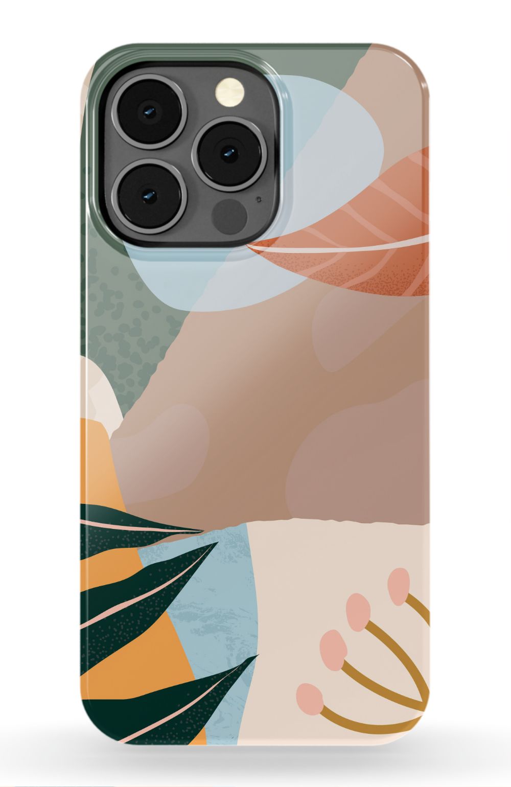 Abstract Plants iPhone Case