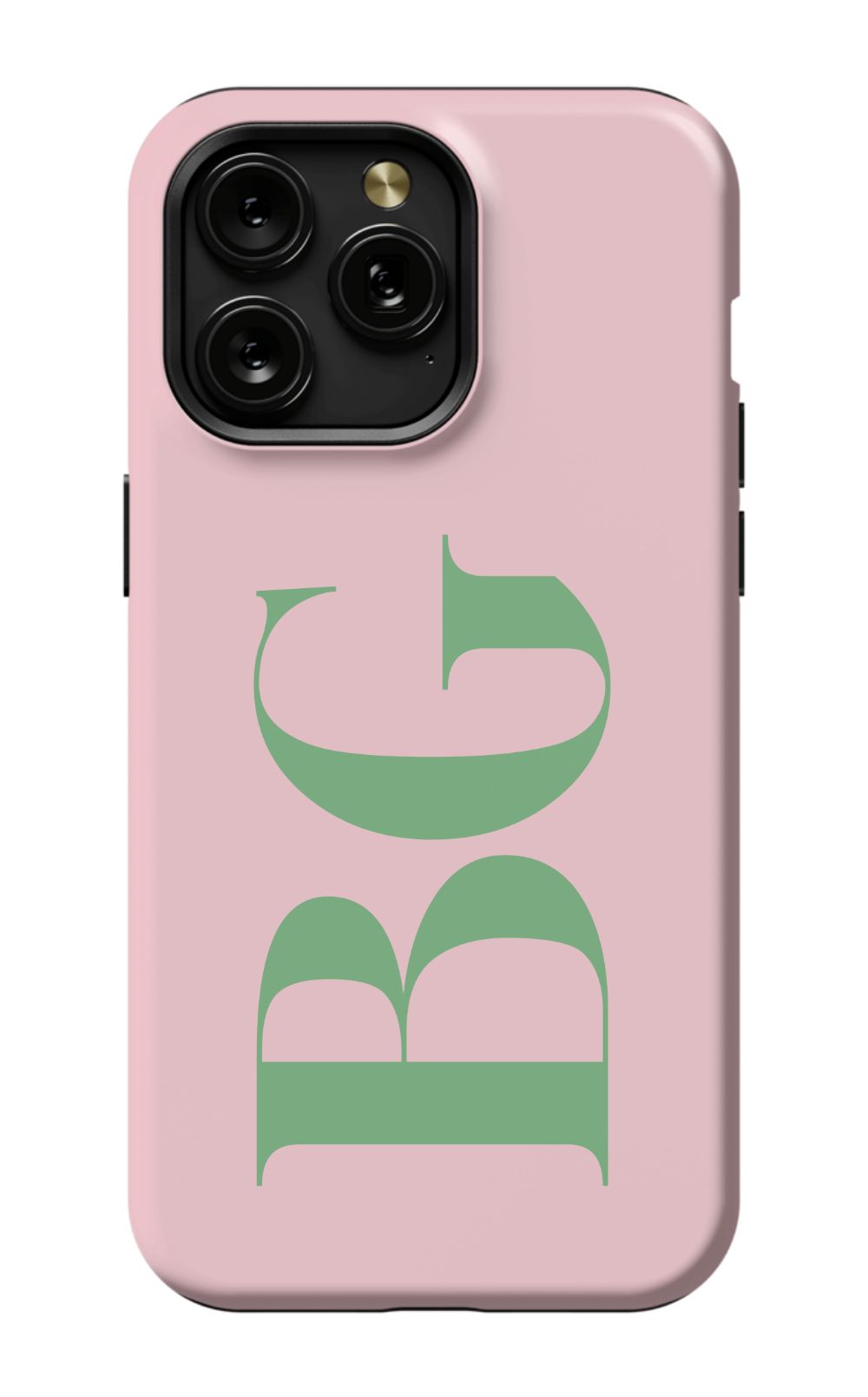 BUBBLEGUM LIME Monogram Phone Case Admin