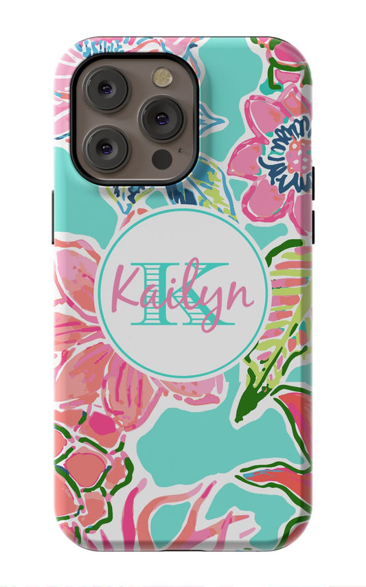 Blossom Buddies Bouquet iPhone Case