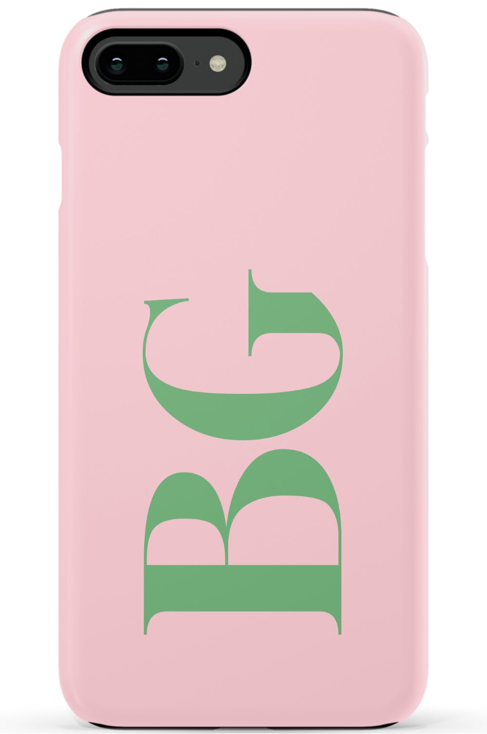BUBBLEGUM LIME Monogram Phone Case Admin
