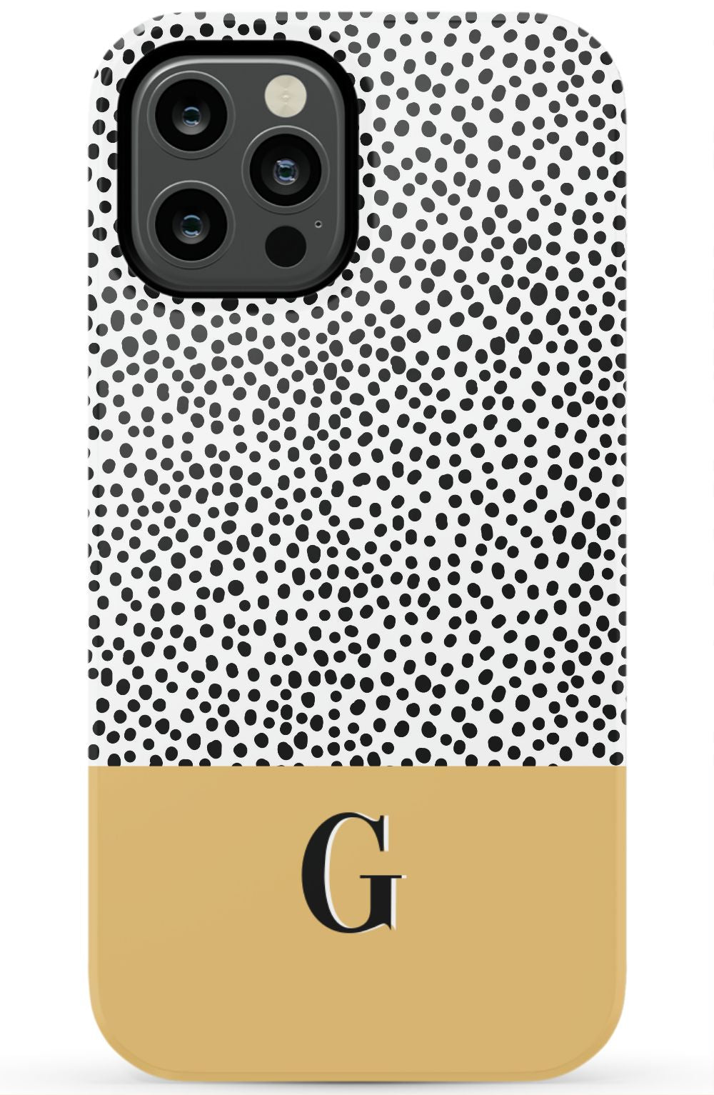 HARVEST GOLD DOTS Phone Case