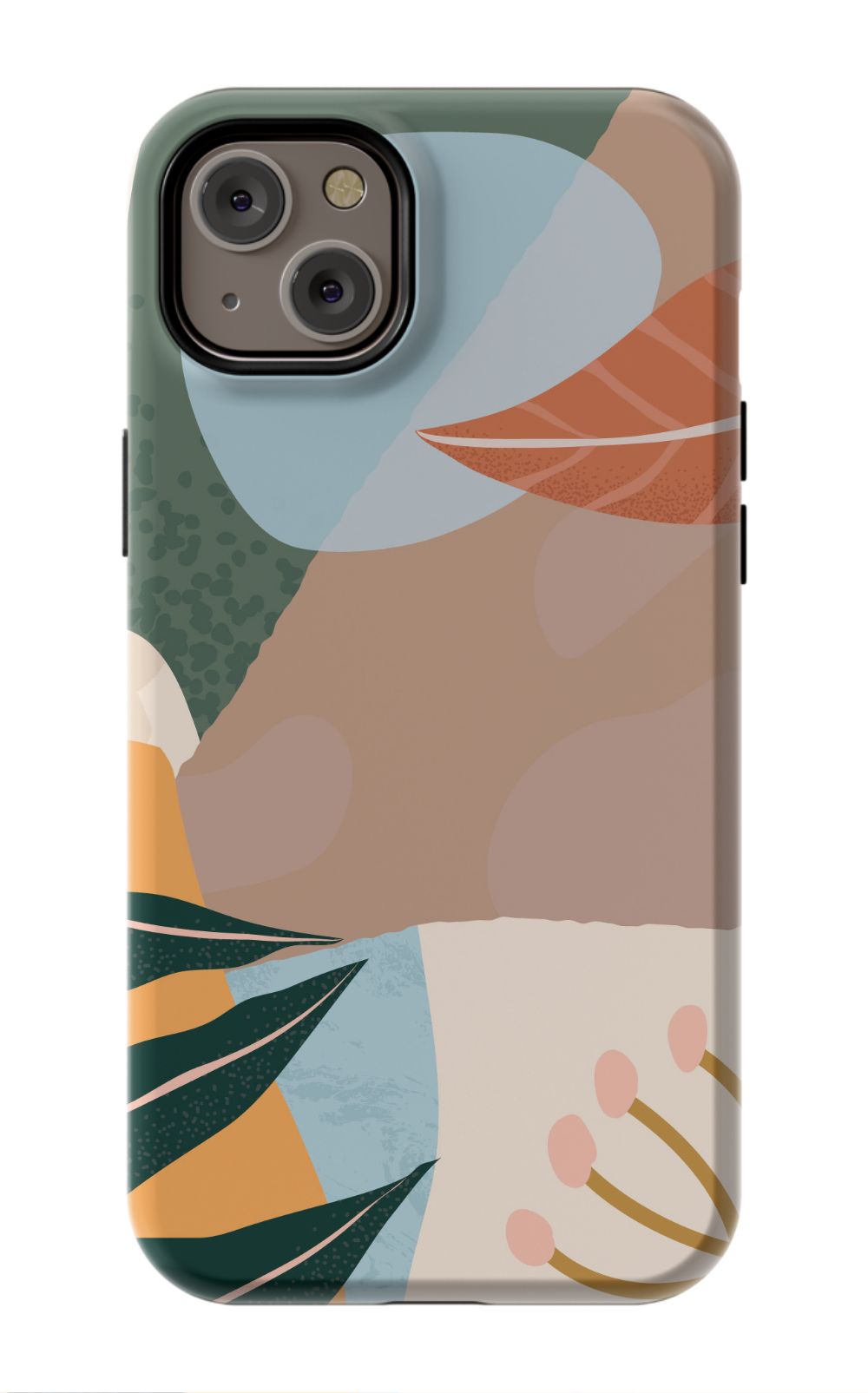 Abstract Plants iPhone Case