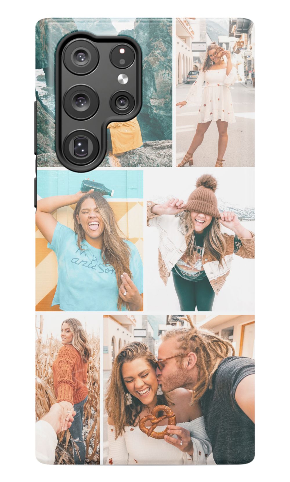 Photo Collage Phone Case - Scatter Collage 2
