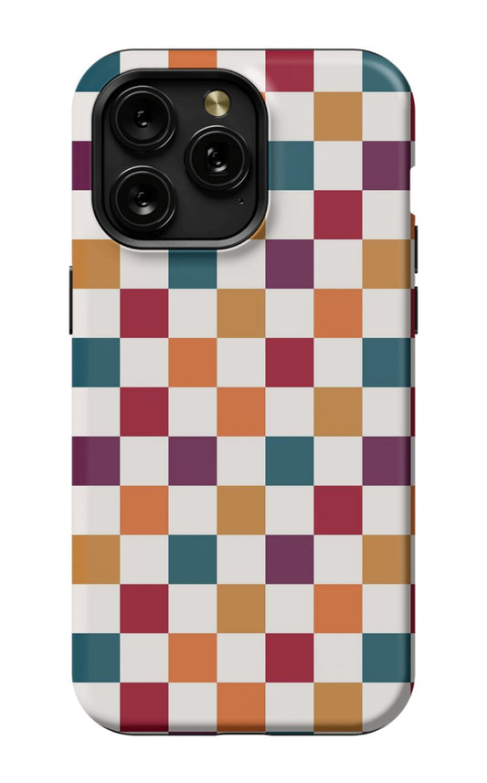 FALL CHECKERS Phone Case Admin