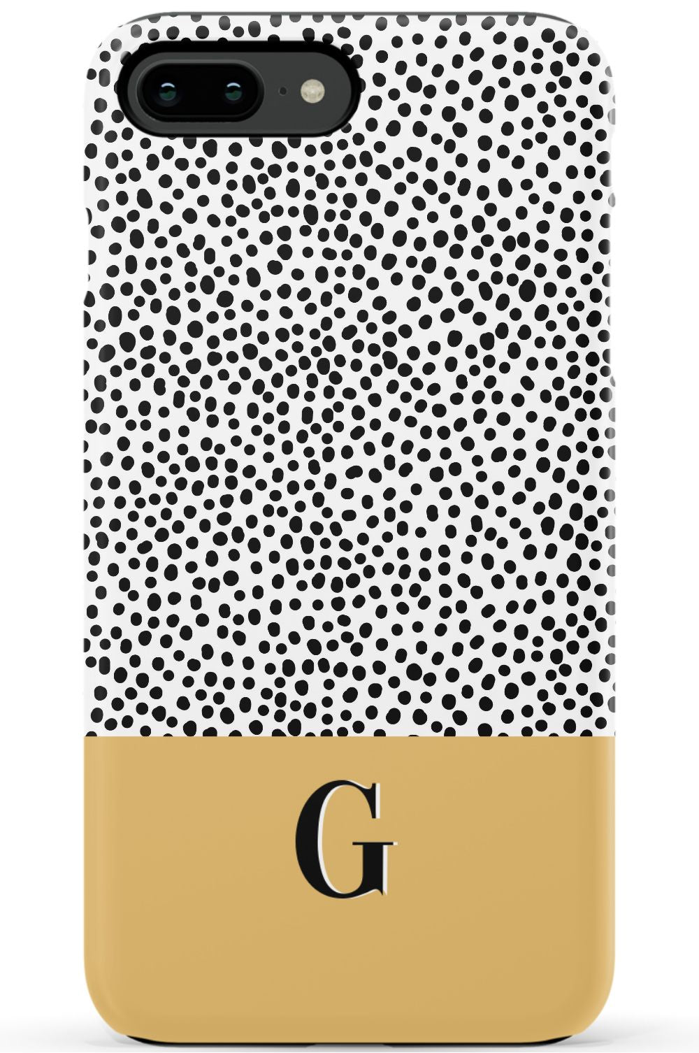 HARVEST GOLD DOTS Phone Case