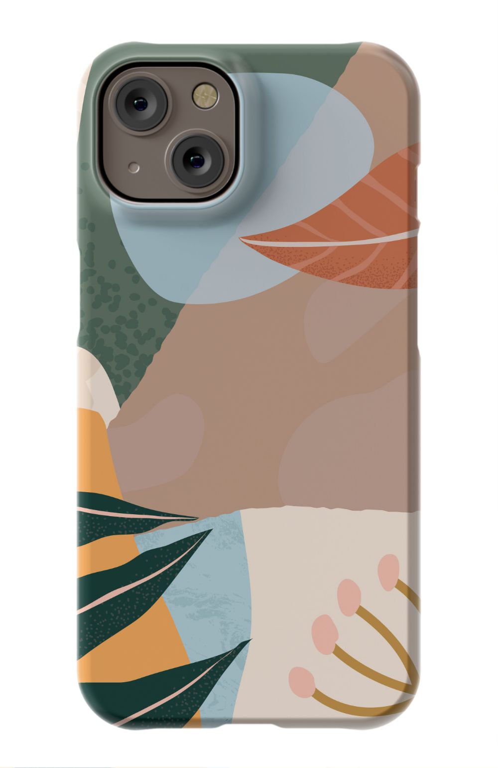 Abstract Plants iPhone Case