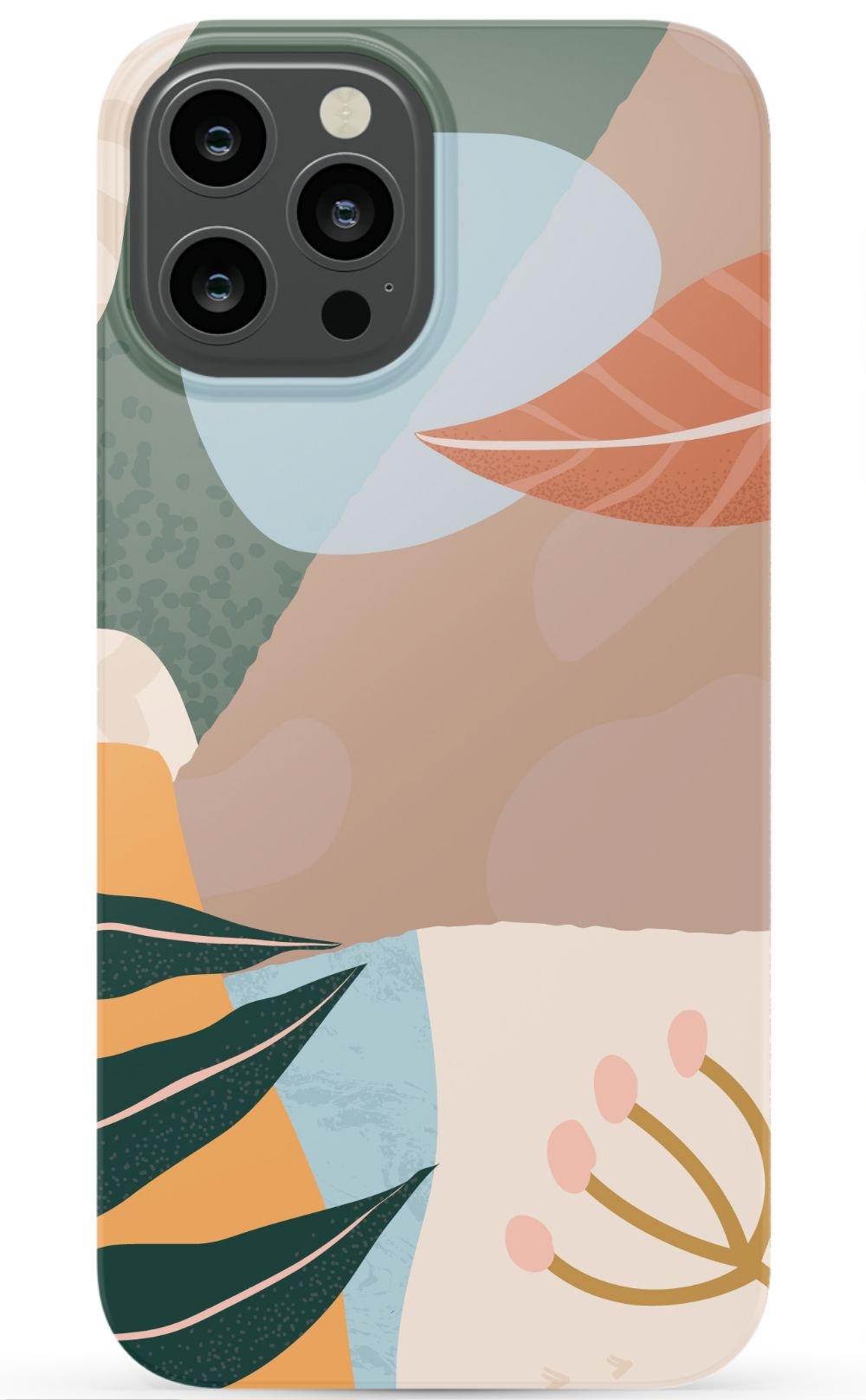 Abstract Plants iPhone Case