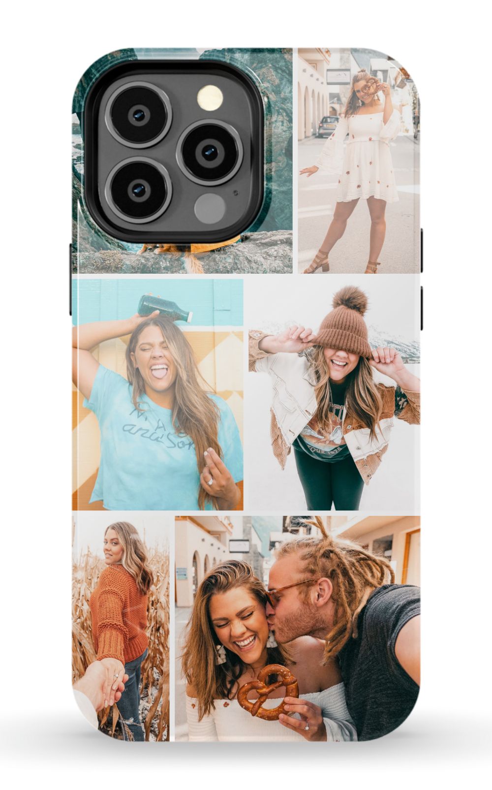 Photo Collage Phone Case - Scatter Collage 2
