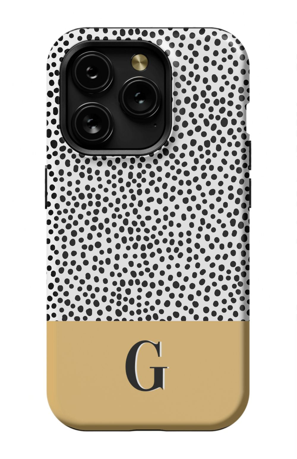 HARVEST GOLD DOTS Phone Case