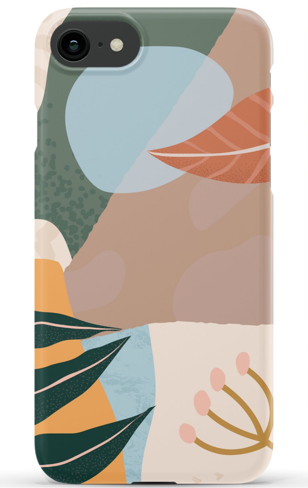 Abstract Plants iPhone Case