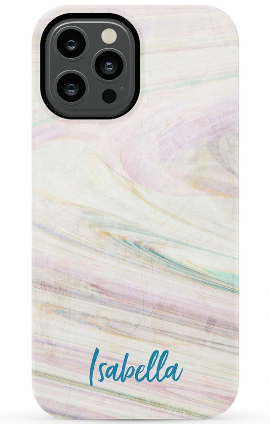 Purple Marble Phone Case