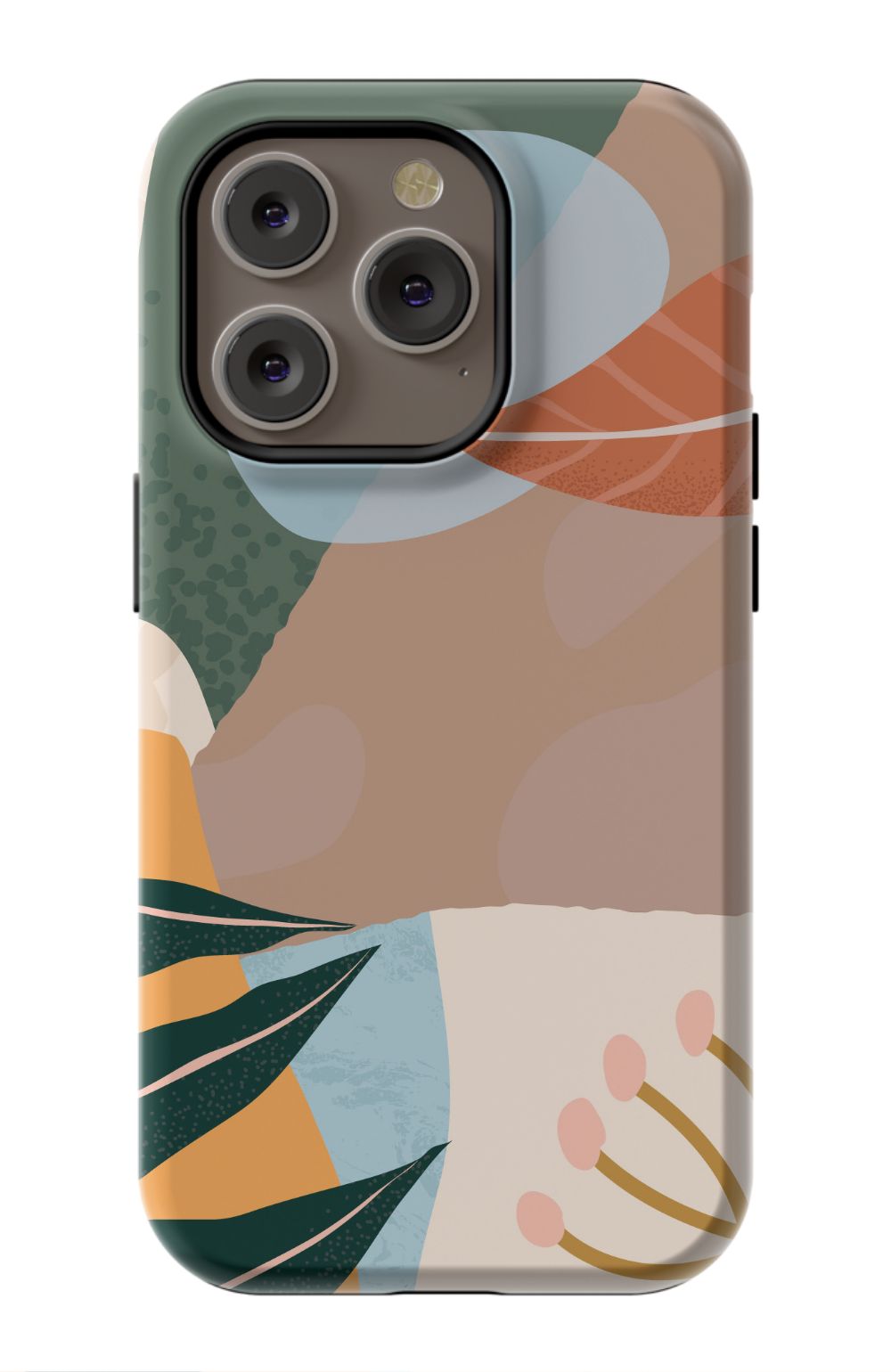 Abstract Plants iPhone Case