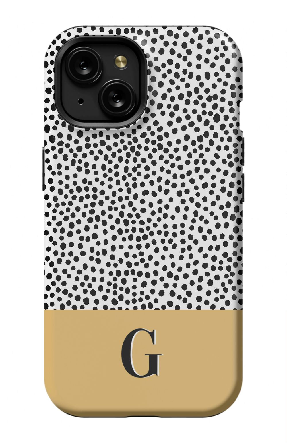 HARVEST GOLD DOTS Phone Case