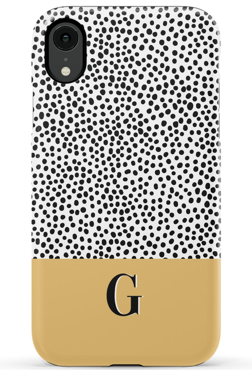 HARVEST GOLD DOTS Phone Case
