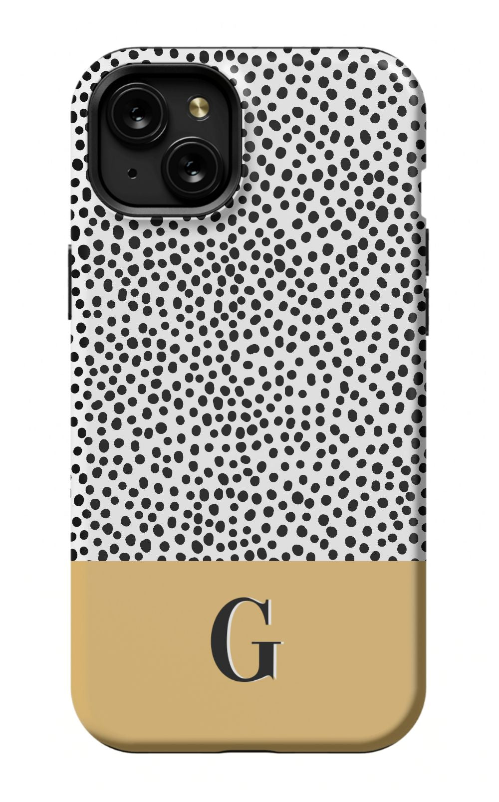 HARVEST GOLD DOTS Phone Case