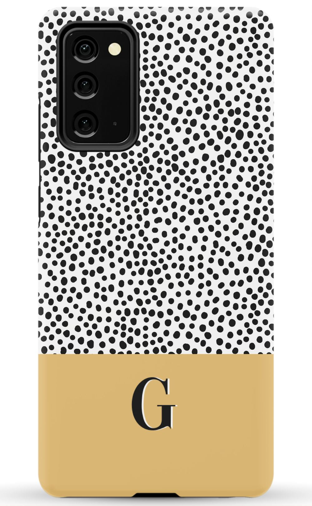 HARVEST GOLD DOTS Phone Case