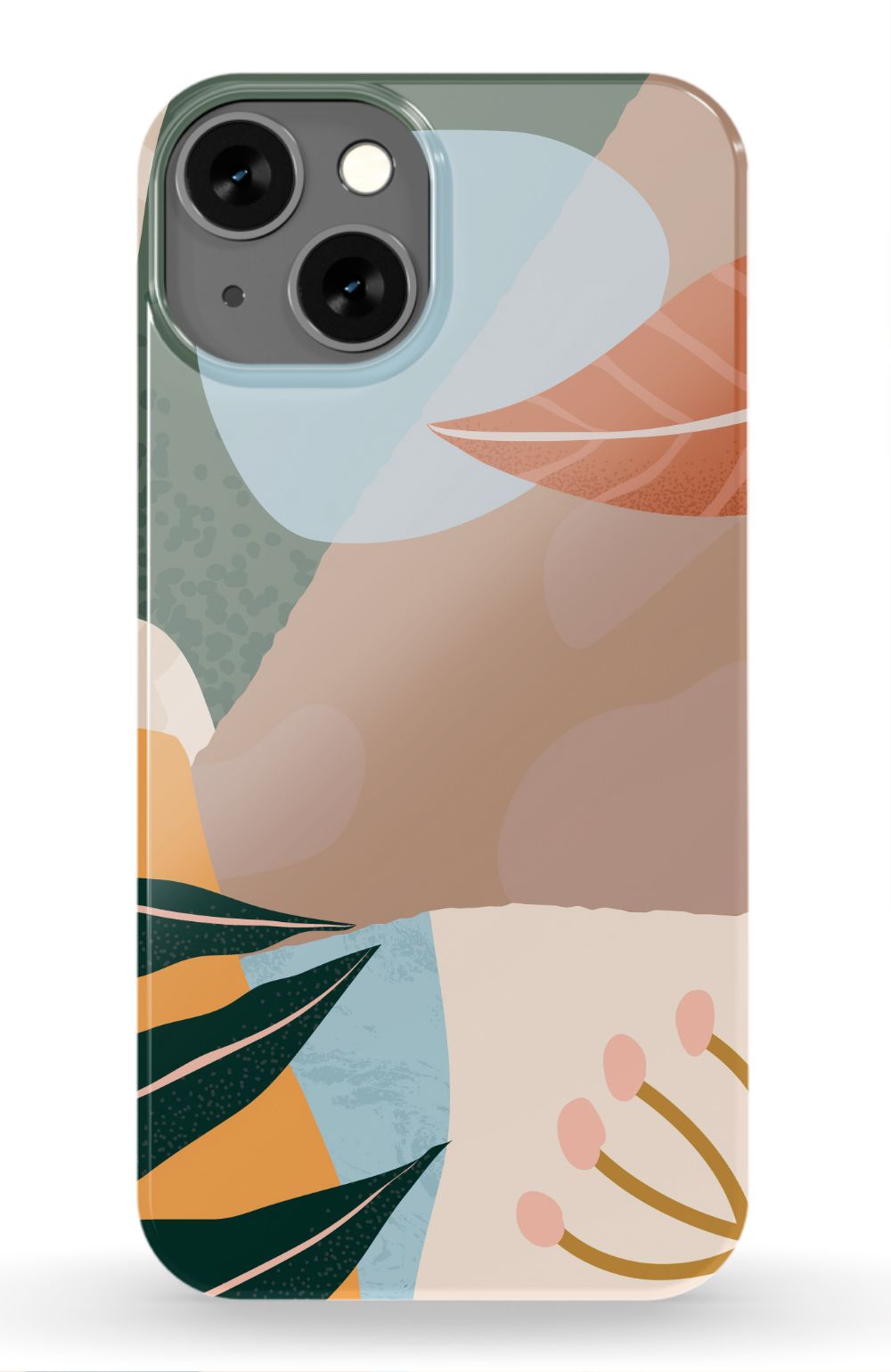 Abstract Plants iPhone Case