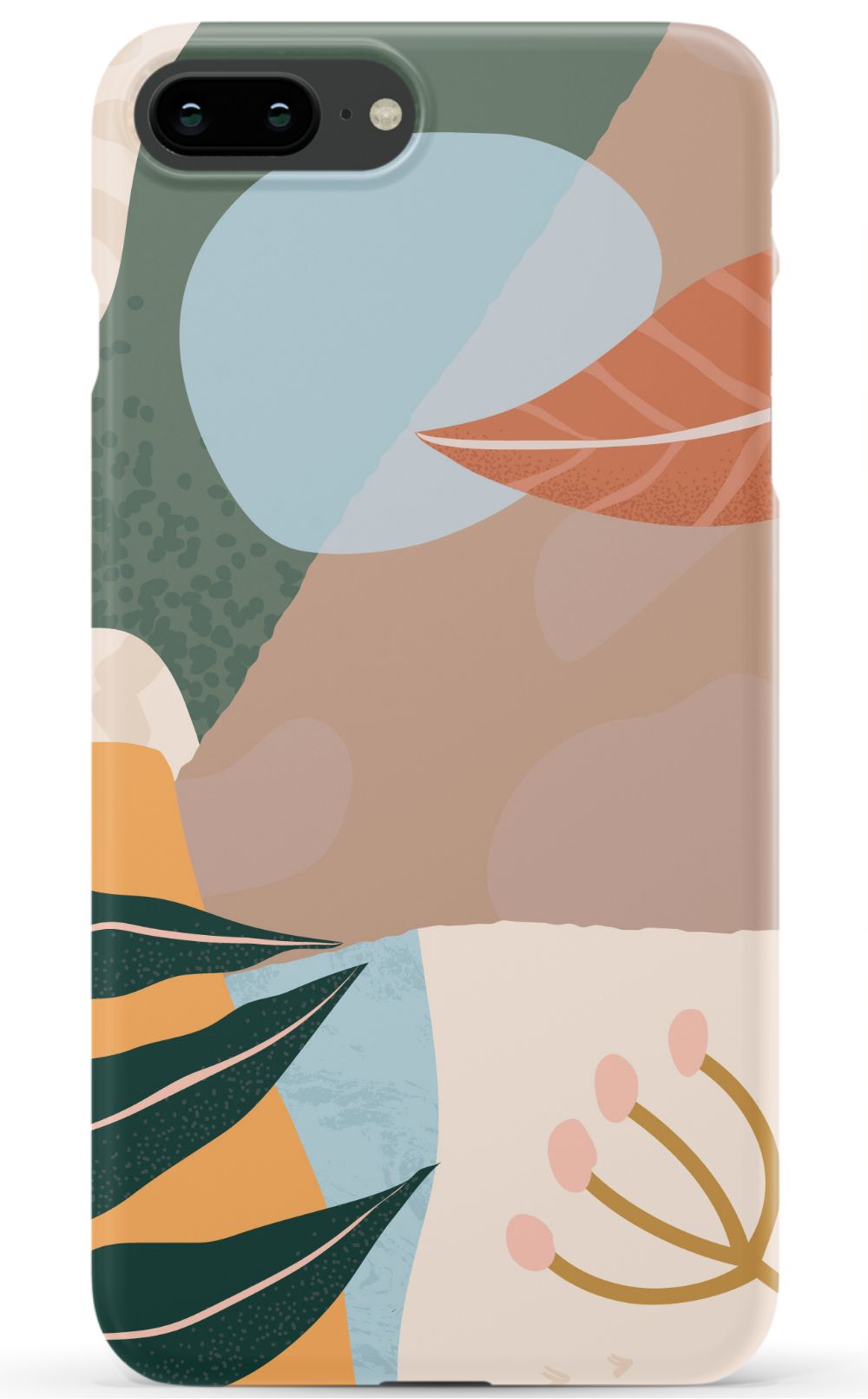 Abstract Plants iPhone Case