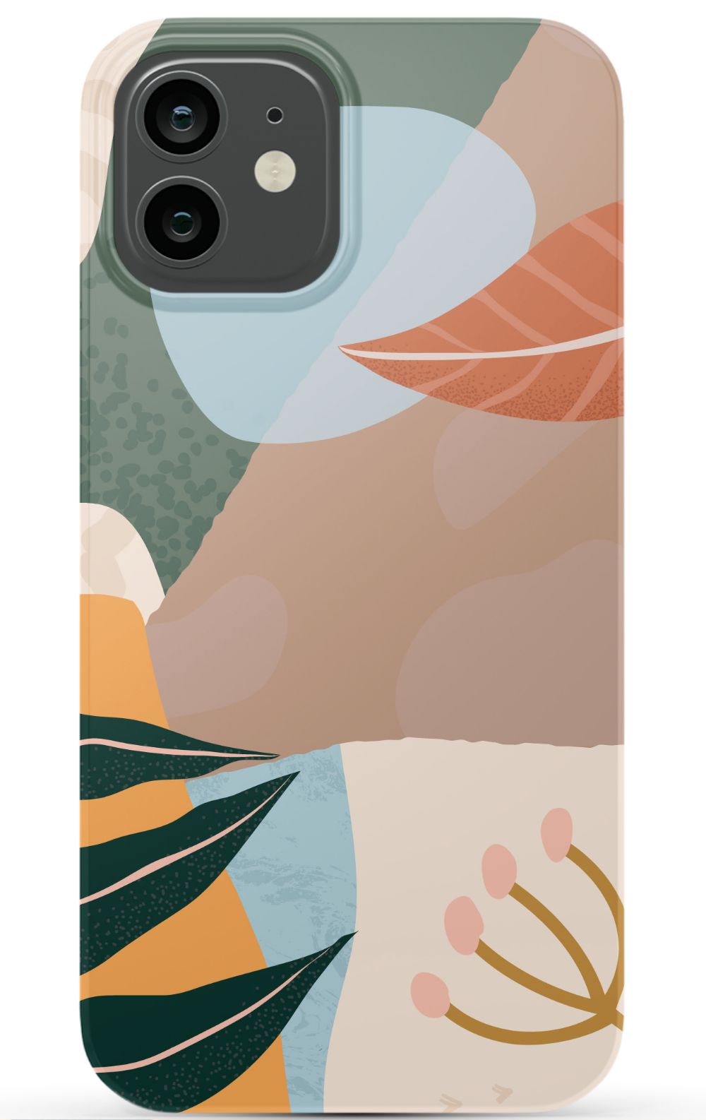 Abstract Plants iPhone Case