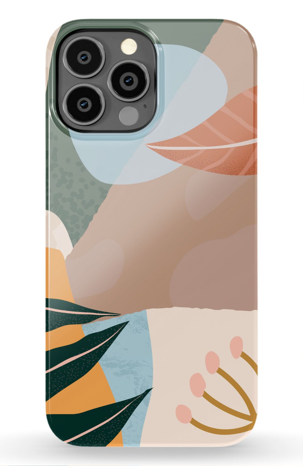 Abstract Plants iPhone Case