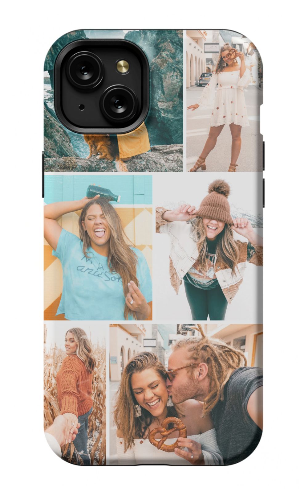 Photo Collage Phone Case - Scatter Collage 2