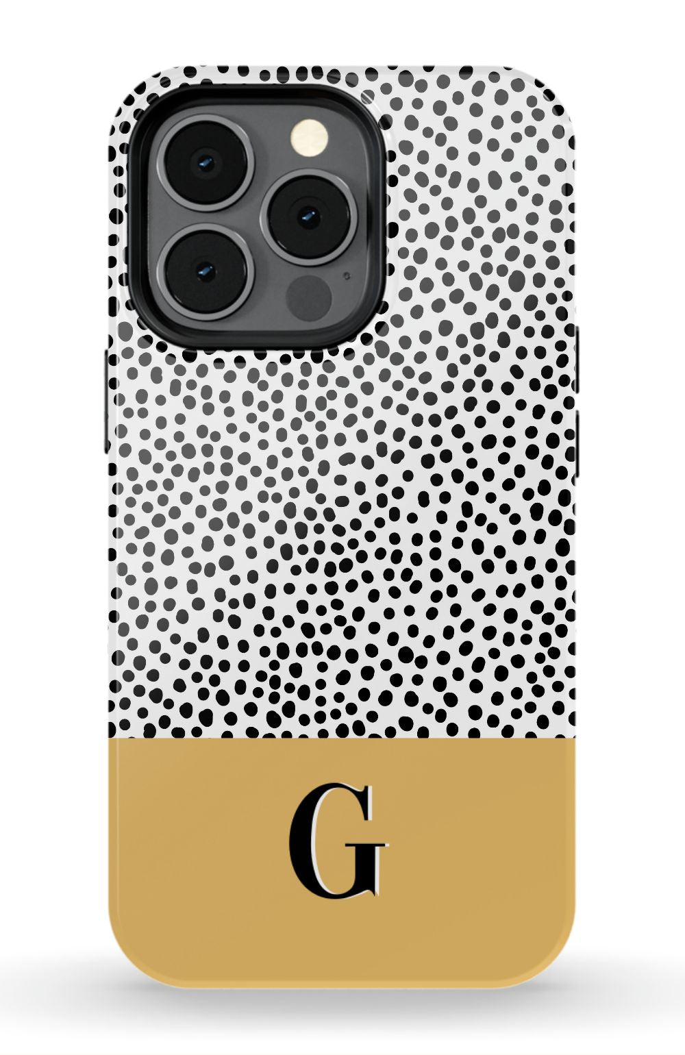 HARVEST GOLD DOTS Phone Case