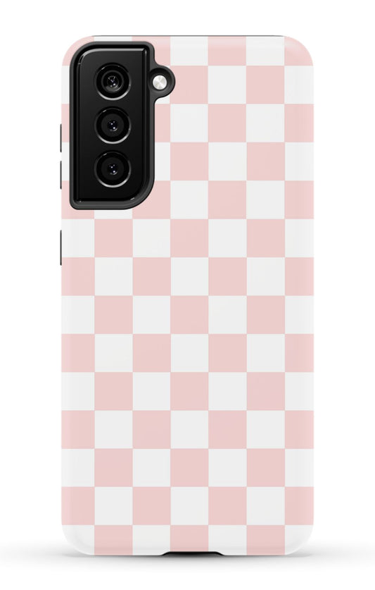 Pink Checkers Samsung Phone Case