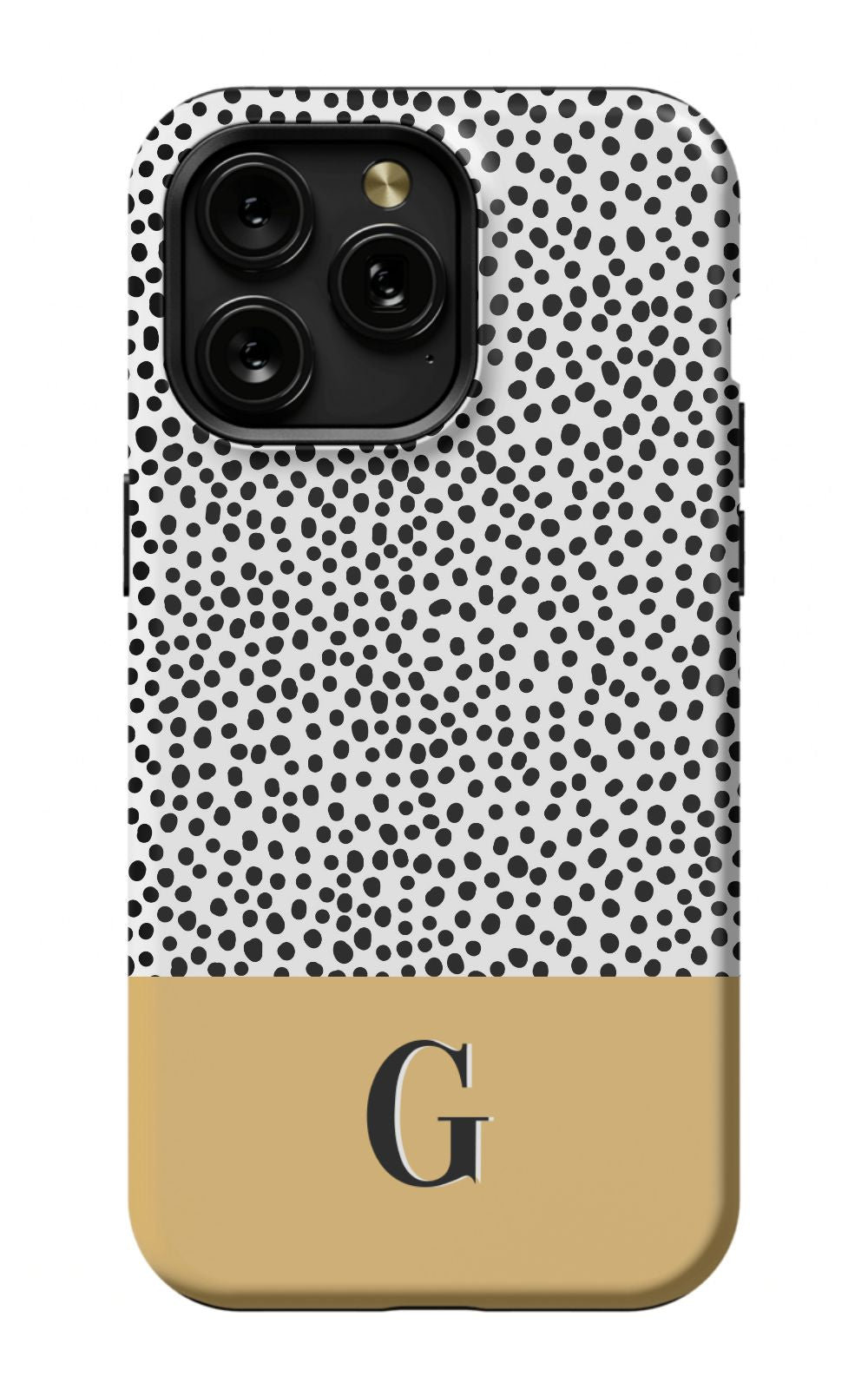 HARVEST GOLD DOTS Phone Case