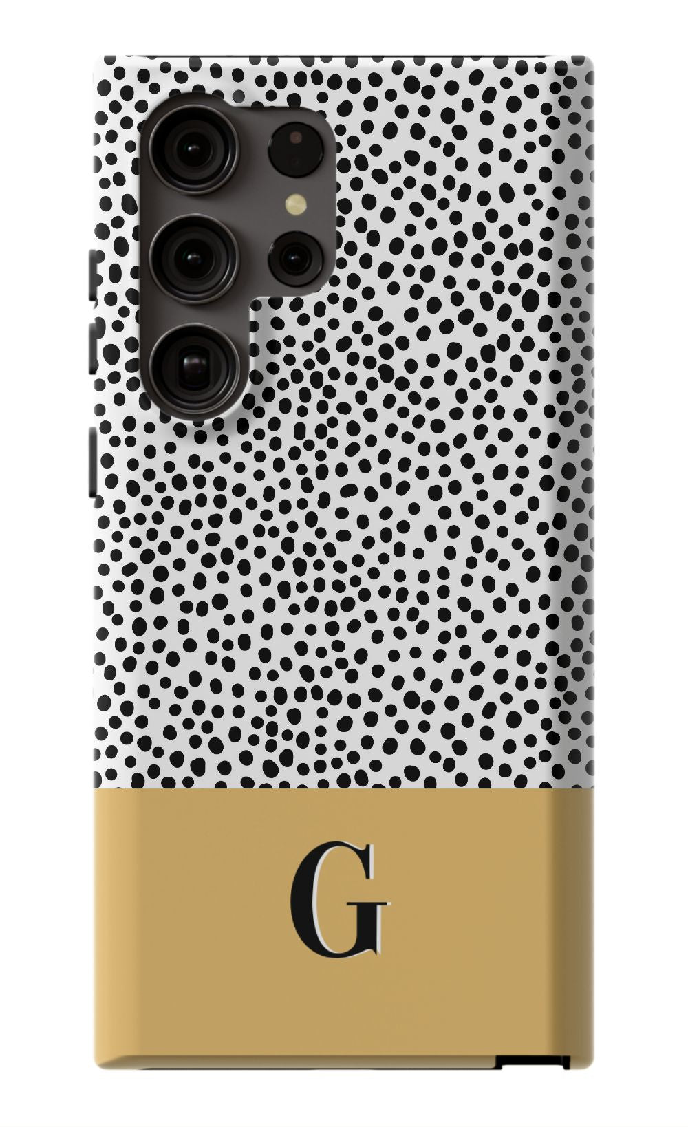 HARVEST GOLD DOTS Phone Case