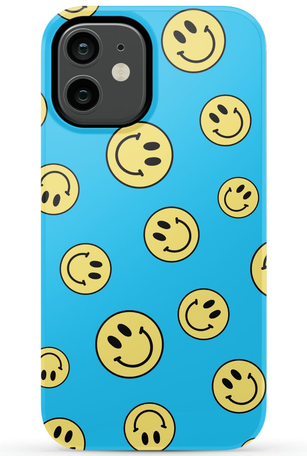 Blue Smiles iPhone Case