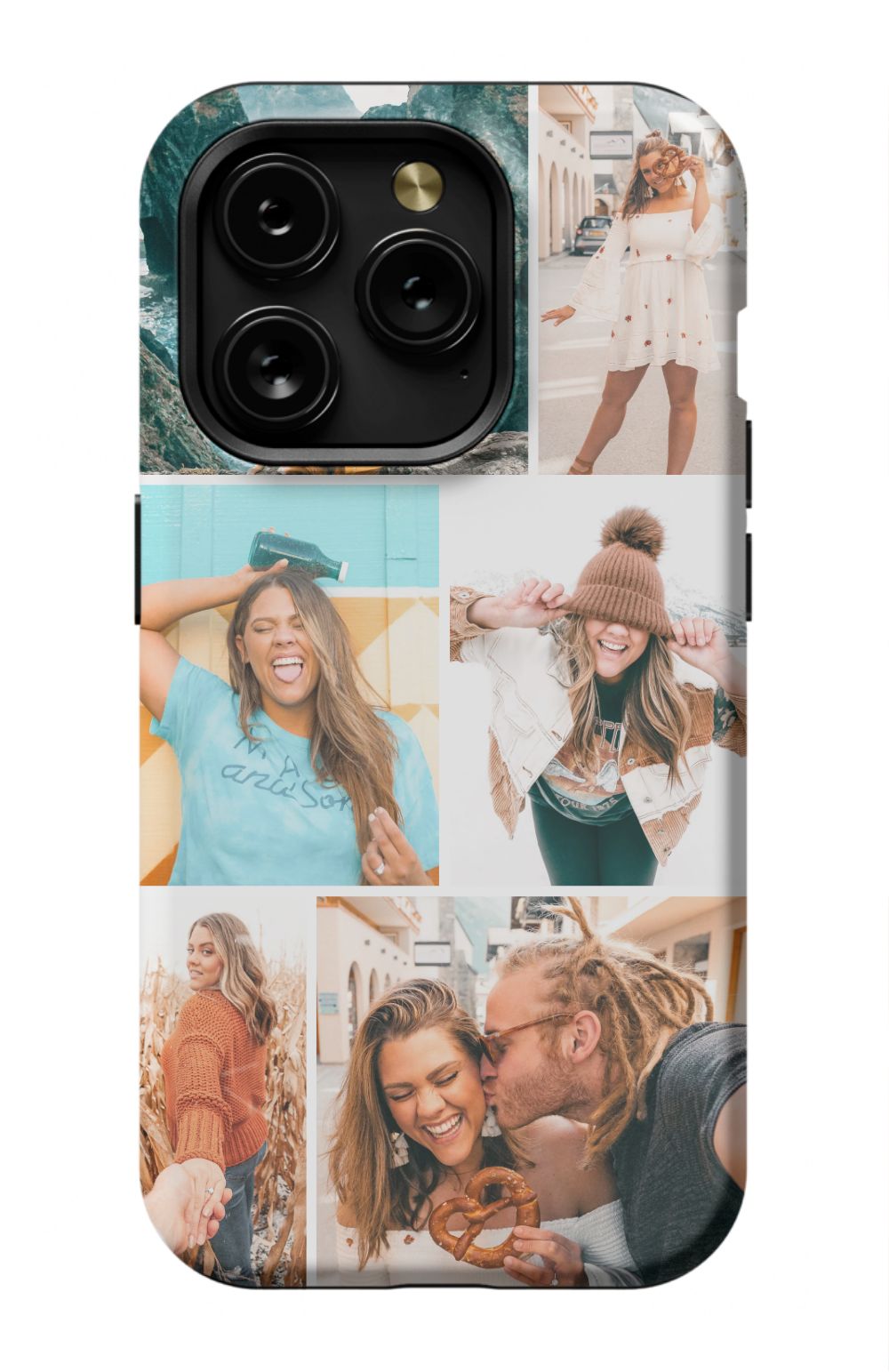 Photo Collage Phone Case - Scatter Collage 2