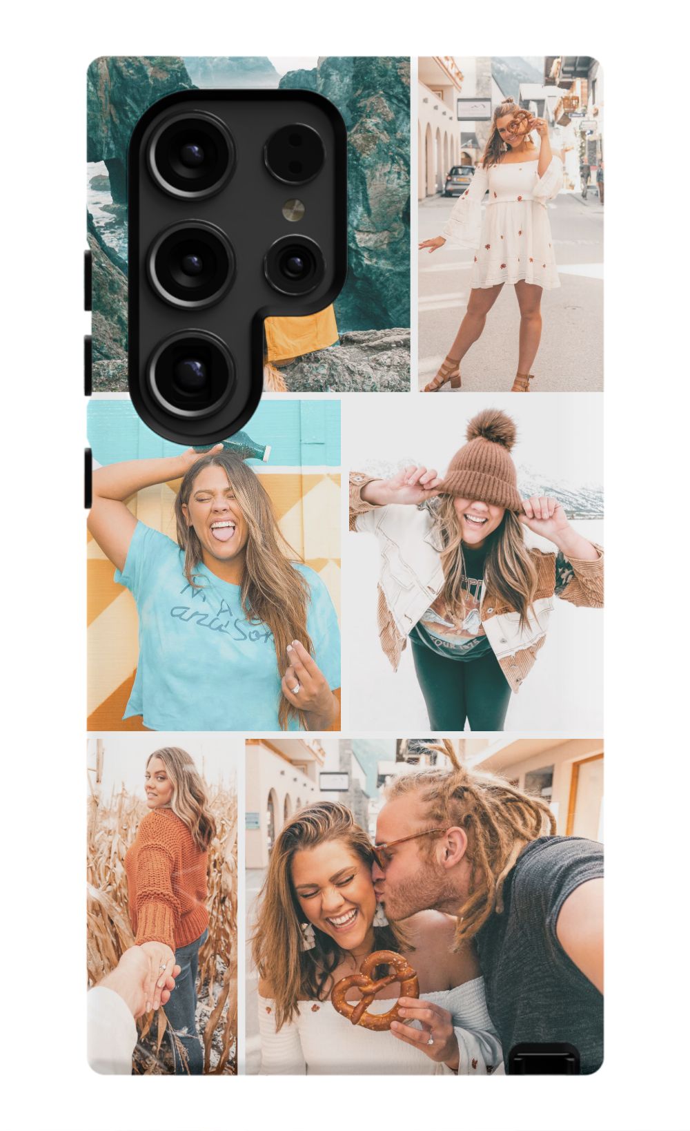 Photo Collage Phone Case - Scatter Collage 2