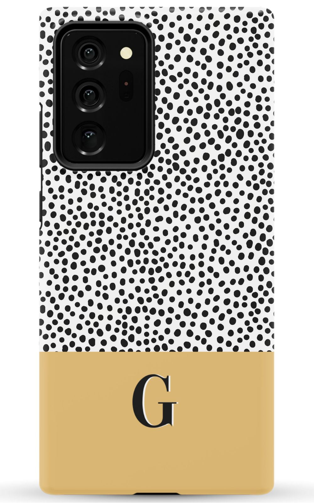 HARVEST GOLD DOTS Phone Case