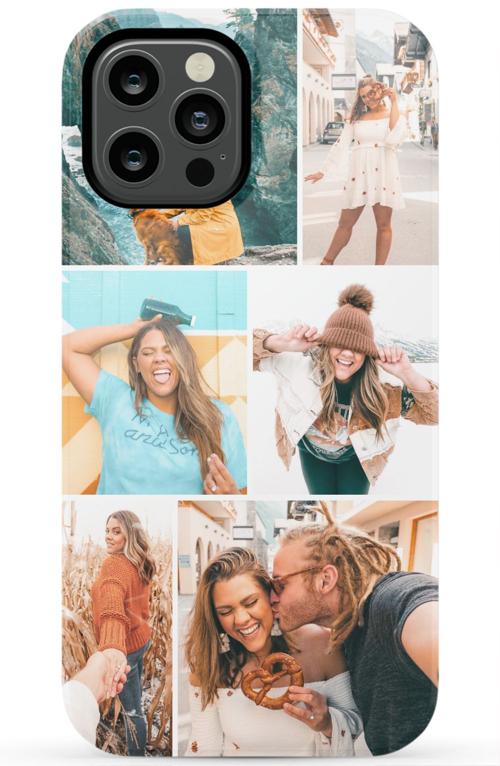 Photo Collage Phone Case - Scatter Collage 2