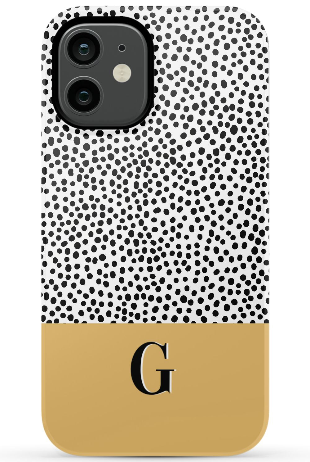 HARVEST GOLD DOTS Phone Case