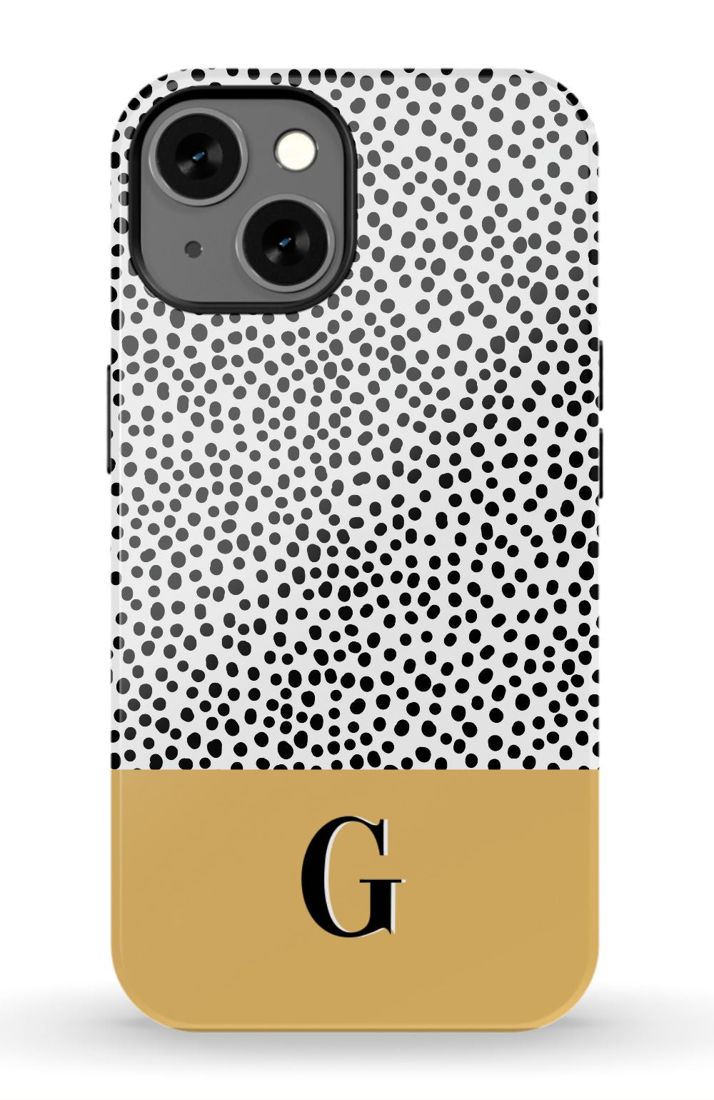 HARVEST GOLD DOTS Phone Case