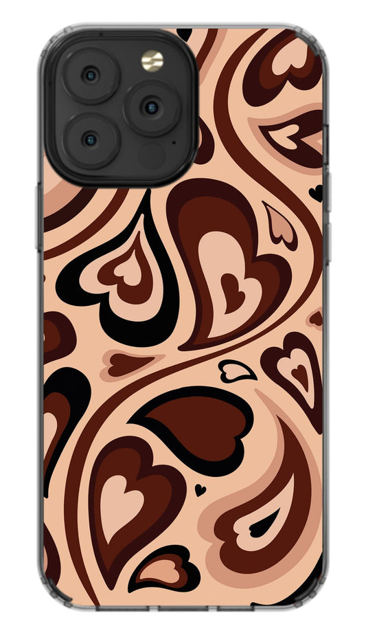 Chocolate Melting Hearts Phone Case