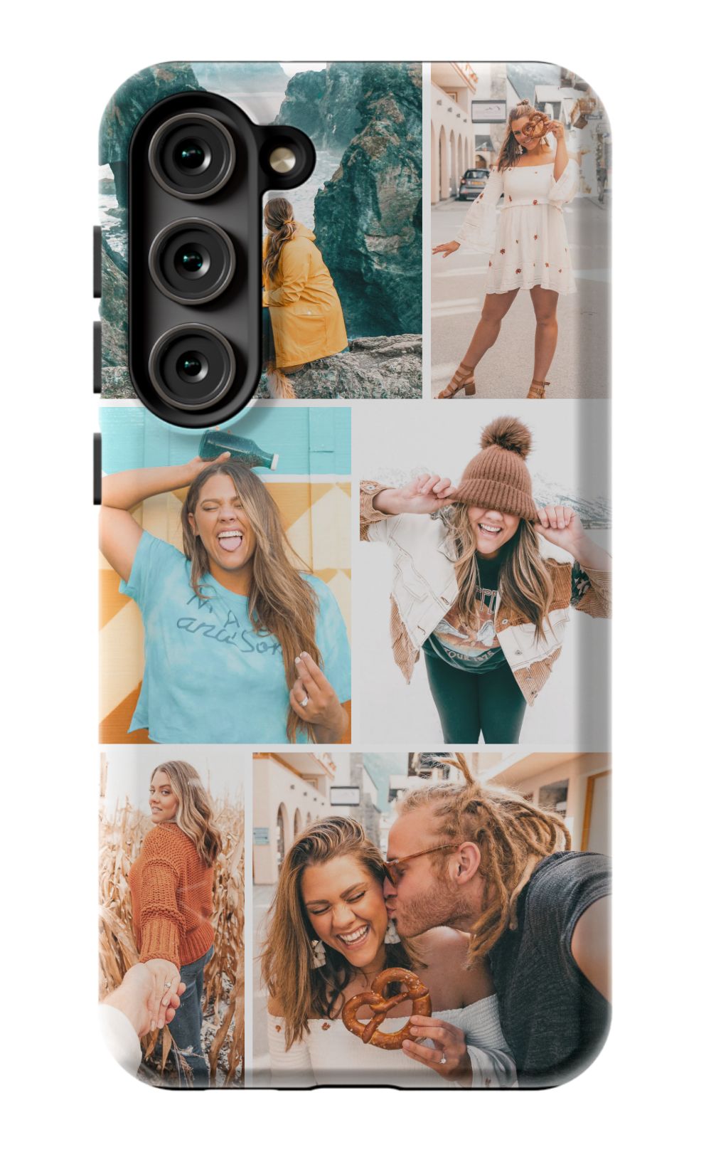 Photo Collage Phone Case - Scatter Collage 2