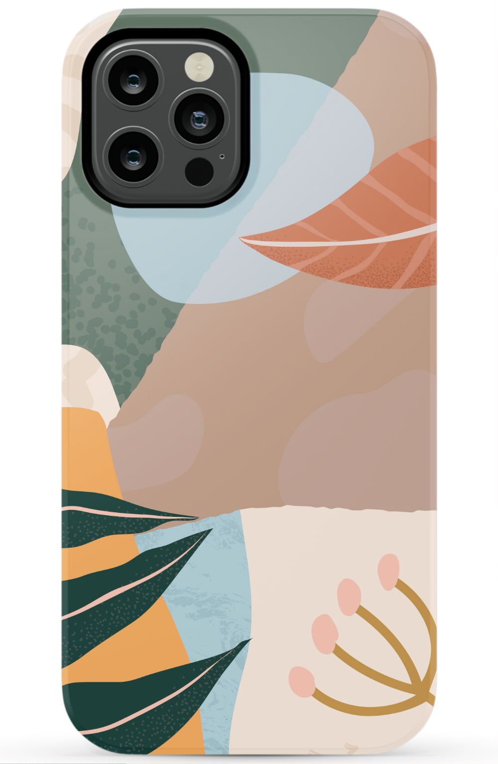 Abstract Plants iPhone Case
